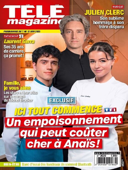 Title details for Télé Magazine by Les Publications Grand Public (PGP) - Available